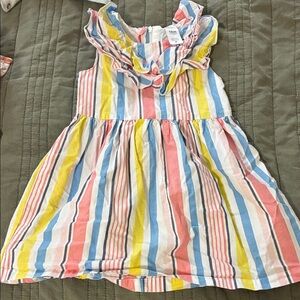 Carter's Multicolor Striped Dress